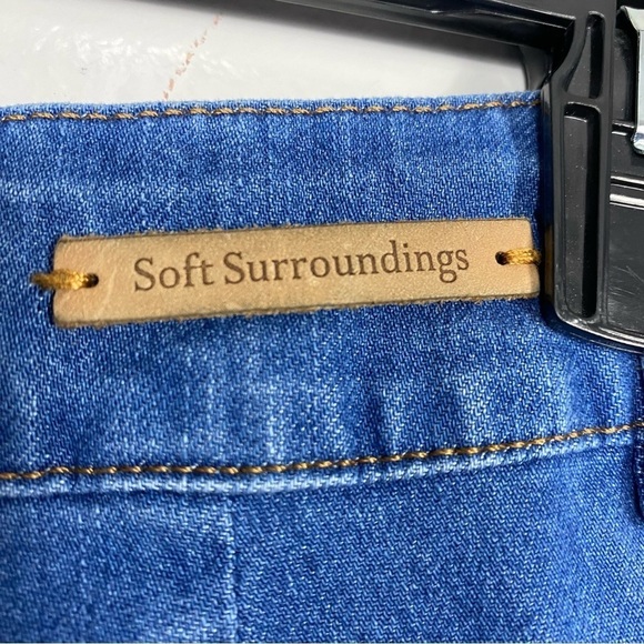 Soft Surroundings The Ultimate Denim Trouser Jeans 10 Petite - Picture 12 of 12